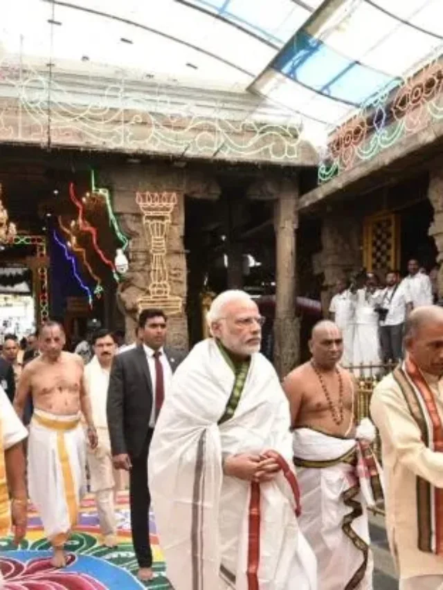 PM Modi’s Spiritual Visit to Sri Venkateswara Swamy Temple